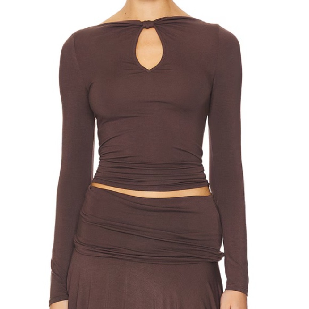 Geel Sylvie top